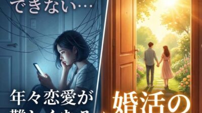 婚活いつまで続ける?終わりが見えない婚活を半年で卒業する方法